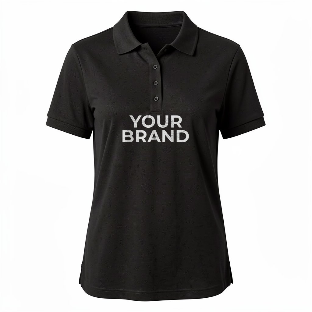 Women's Seaton Pebble Textured Polo - DG102W