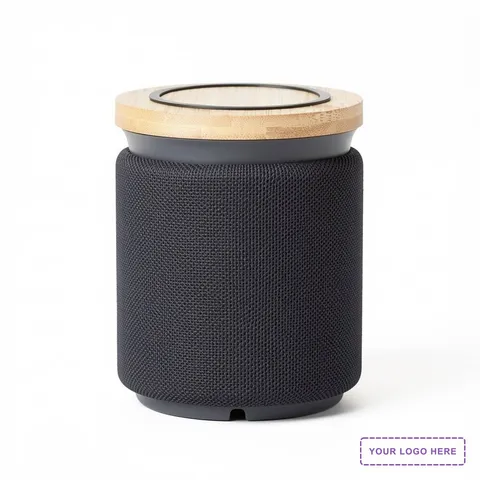 Bamboo Wireless Speaker & 10W Wireless Charger