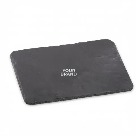 Genuine Slate Serving Plate with Wisconsin Cheese