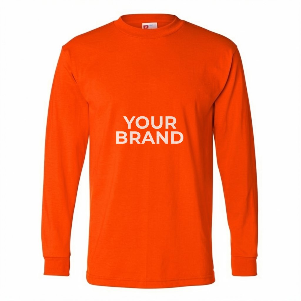 Unisex USA-Made 50/50 Long Sleeve T-Shirt - 1715