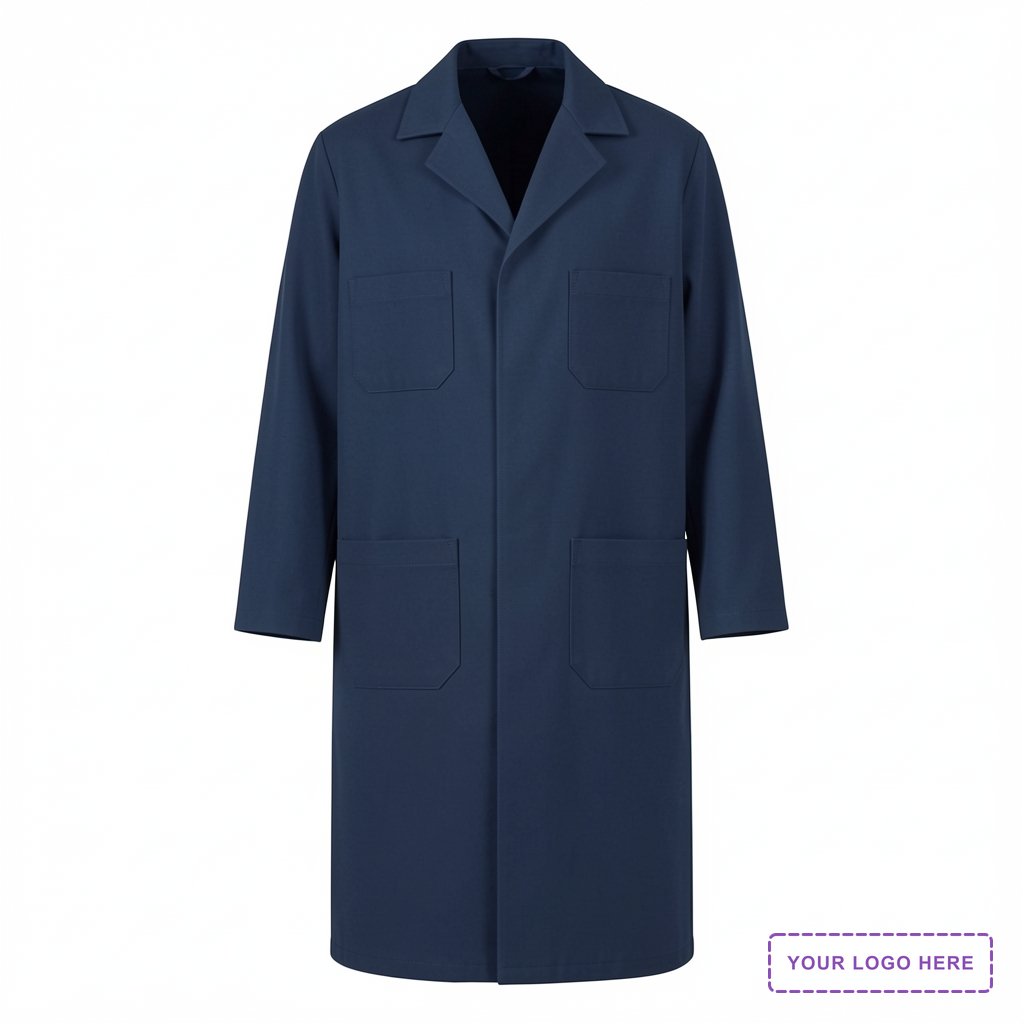 Unisex Extended Sizes Shop Coat - KT30EXT