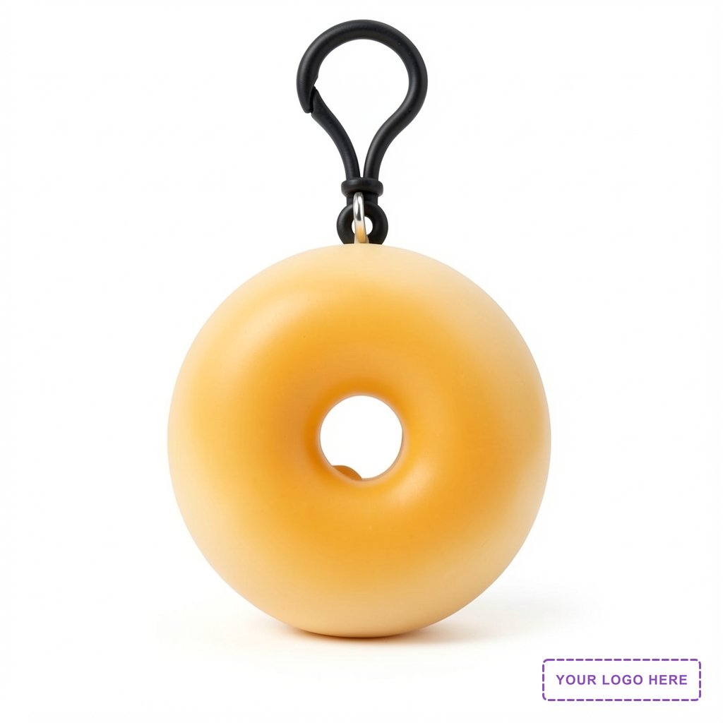 2-3/4" Squishy Donut Clip-Ons
