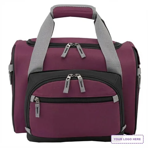12-Can Convertible Duffel Cooler - 2-in-1 Promo Insulated Bag (11 Colors)