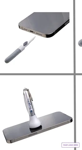 Swab Microfiber Earbud & Screen Cleaner with Key Ring