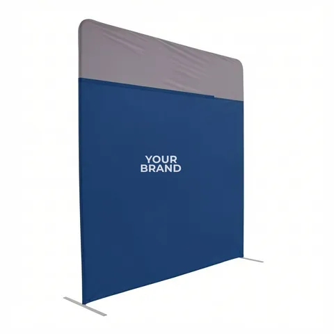 10'W x 10' Tall EuroFit™ Straight Wall Kit (Recycled Polyester Knit)