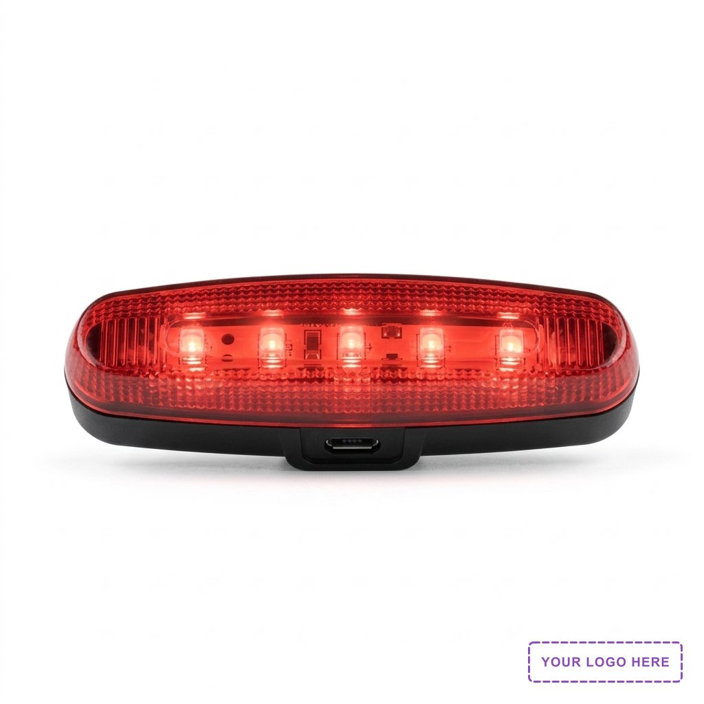 Red LED Tail Light For Bikes