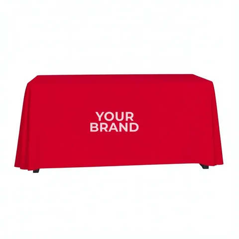6' LazerLine 4-Sided Throw Full-Color Front Only