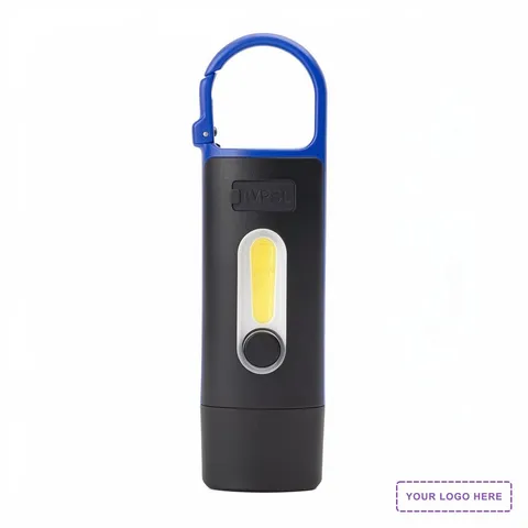 Rechargeable Carabiner COB Flashlight