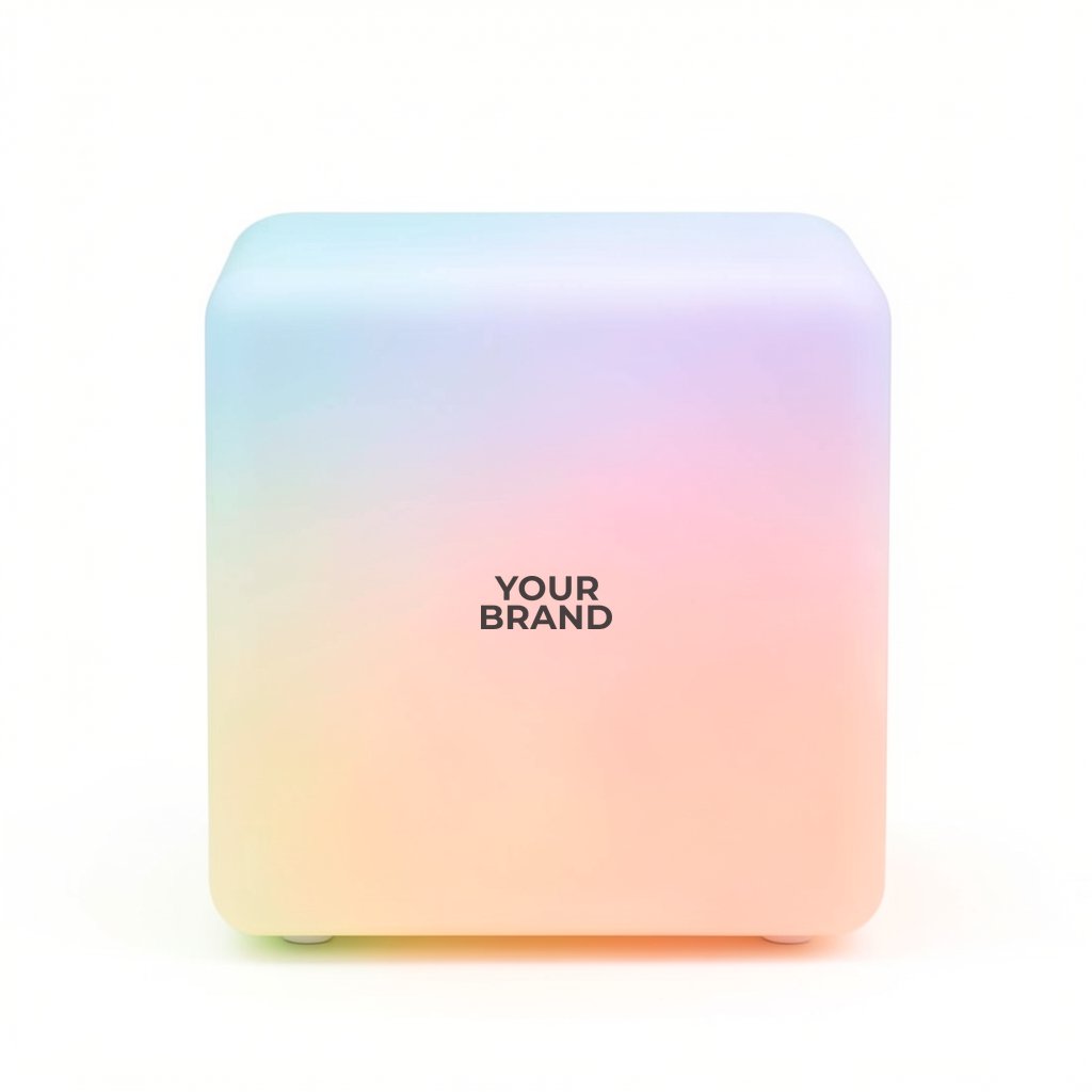 8" Deco Light Cube