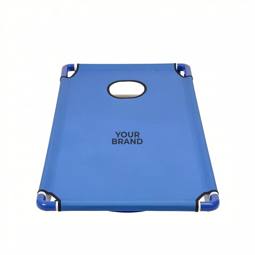 Portable Cornhole, 4 Black & Red Bean Bags