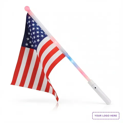 Light Up American Flags