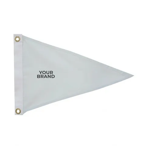 12" x 18" Polyester Pennant Flag Single-Sided