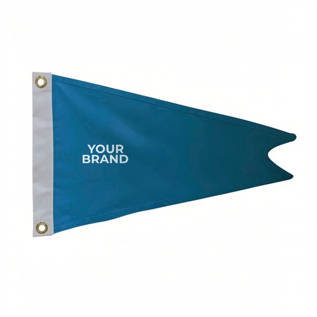 12" x 18" Polyester Burgee Flag Single-Sided