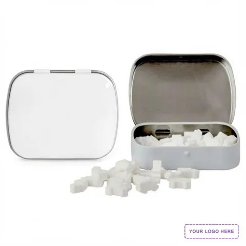 Domed Tin with Truck Shaped Mints
