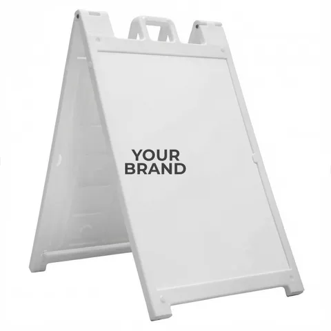 Signicade Deluxe A-frame Imprinted Chalkboard Kit (Single-Sided)
