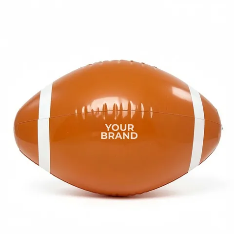 16" Inflatable Football Beach Ball