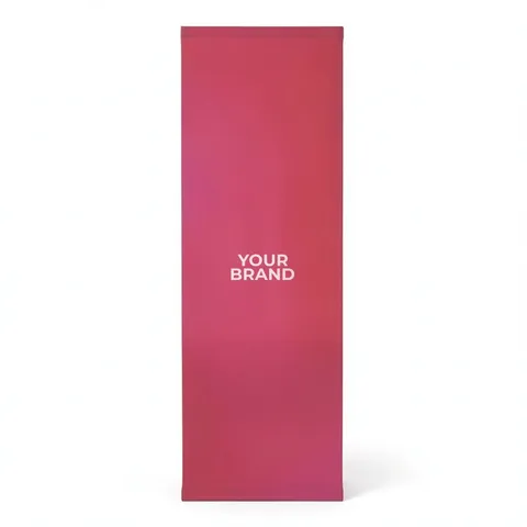 3' Straight Splash Floor Display Wrap Kit (Recycled Polyester Knit)