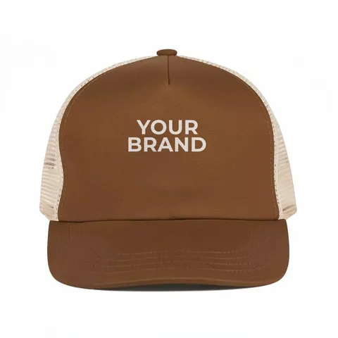 Union/USA Made Contrast Mesh Back Meshback Velcro Trucker