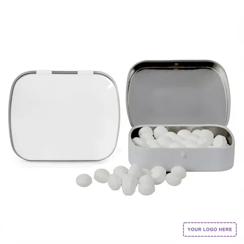 Domed Tin with Golf Ball Shaped Mints