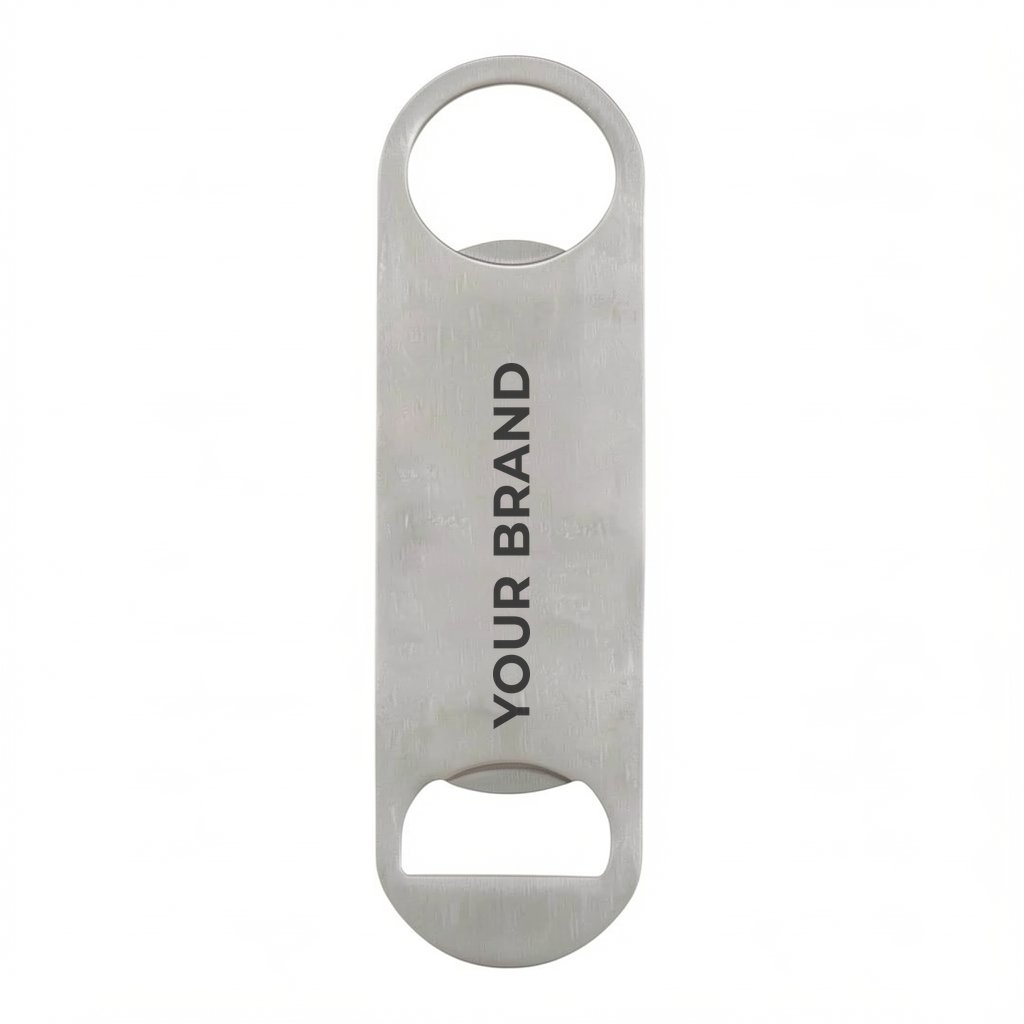Thin Paddle Style Stainless Steel Bottle Opener