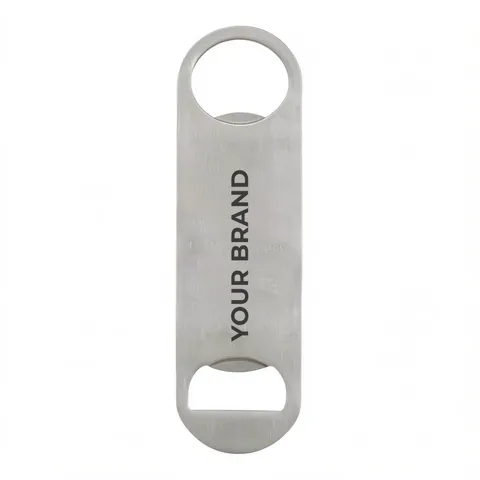 Thin Paddle Style Stainless Steel Bottle Opener