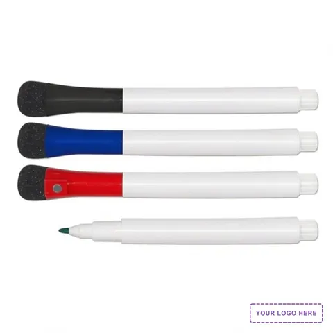 Dry Erase Marker with Eraser and Magnet Cap