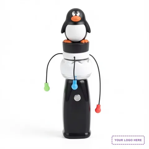 Penguin Toy Orbiting LEDs Spinning Light Wands