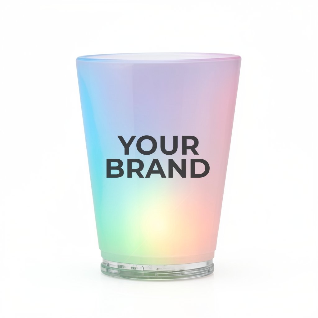 2 oz. Light Up Shot Glasses, Color Change LED
