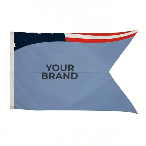 2.5' x 4' Nylon Guidon Flag Single-Sided
