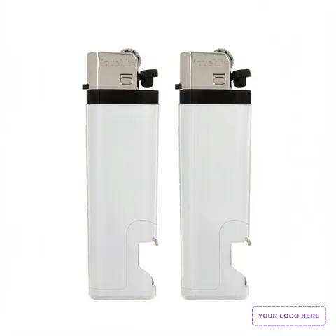Standard Bottle Opener Lighter w/ 4 Color Process (VERSAprint™) Imprint