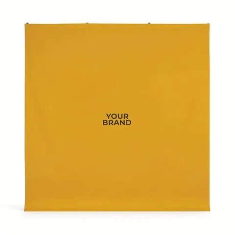 8' Straight Splash Floor Display Wrap Kit (Recycled Polyester Knit)