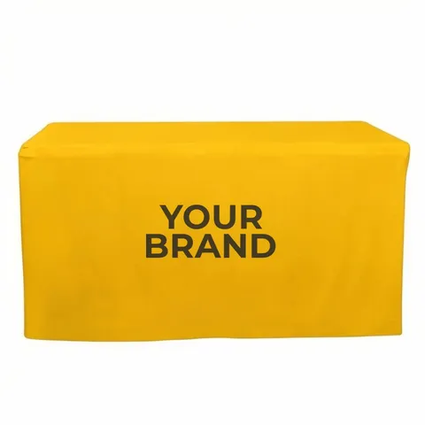 6' Fitted Table Throw (Full-Color Front Only)