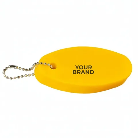 Floating Oval Key Tag