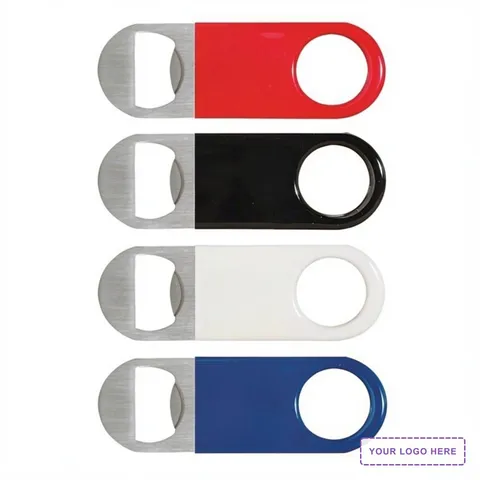 Short Paddle Vinyl Wrapped Bottle Opener