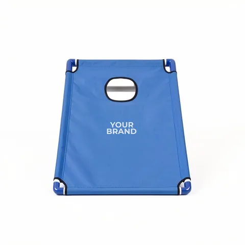 Portable Cornhole, 4 Red & Royal Bean Bags