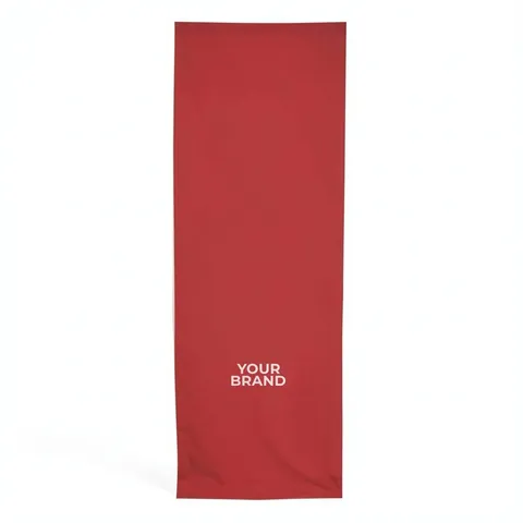 3' Straight Splash Floor Display 4-Sided Kit (Recycled Polyester Knit)