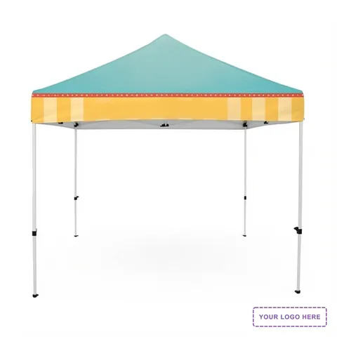 10' Economy Plus Tent Kit (Dye Sub Full-Color Full-Bleed)