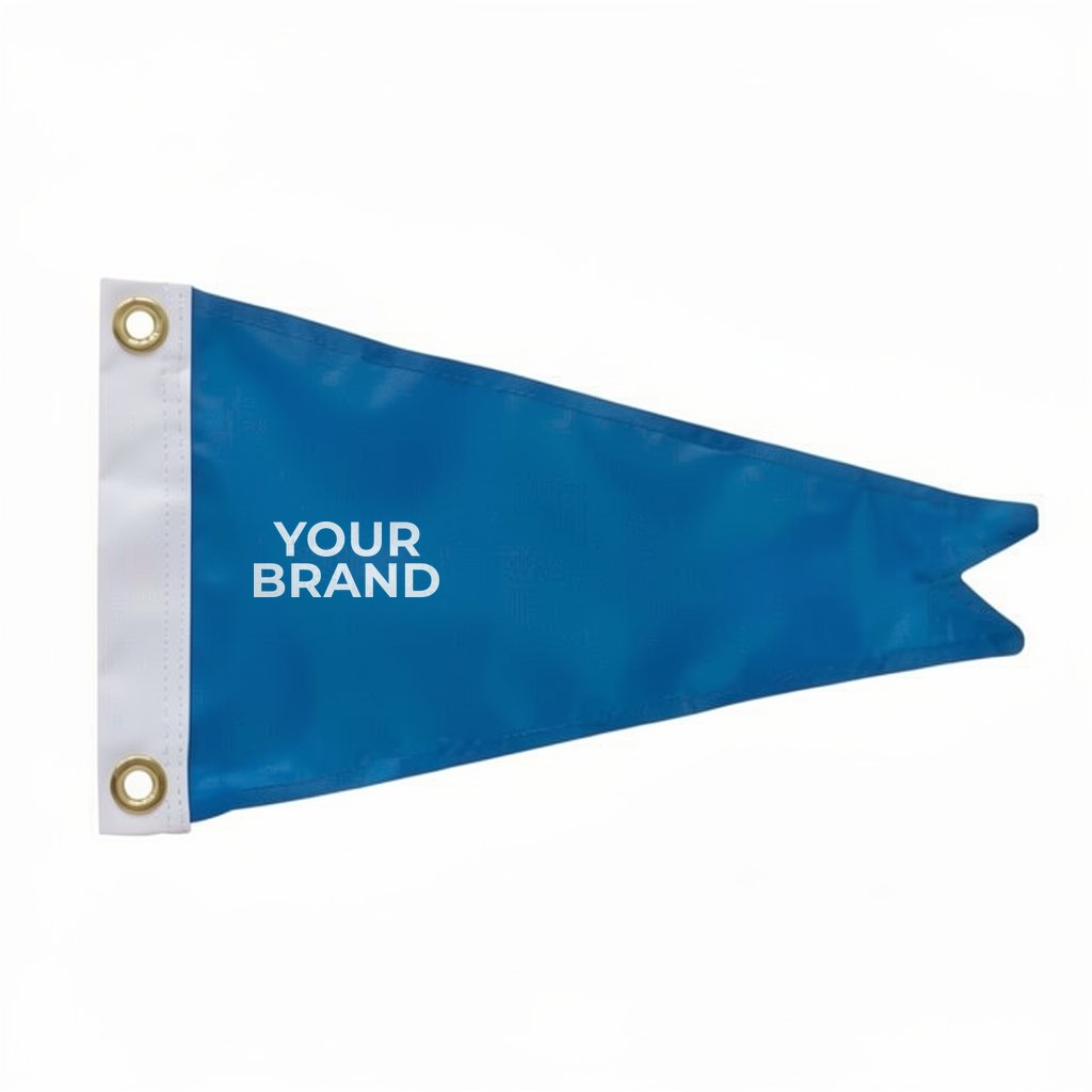 8" x 12" Nylon Burgee Flag Single-Sided