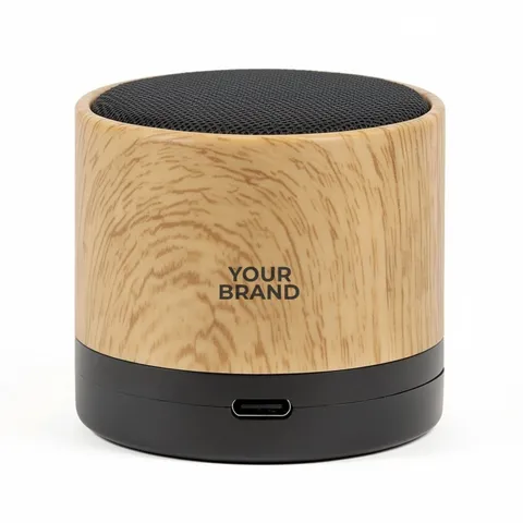 Allegro Wood Grain Wireless Speaker 2.0