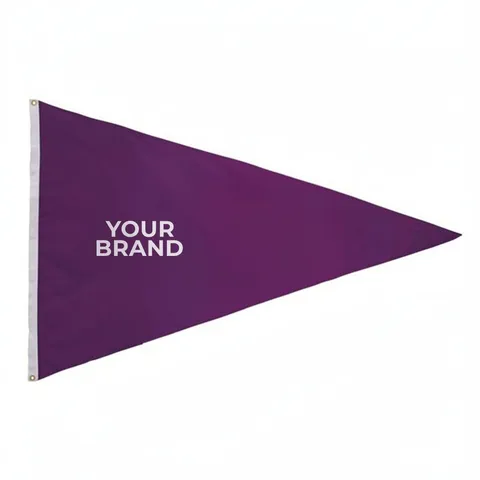 4' x 6' Nylon Pennant Flag Single-Sided