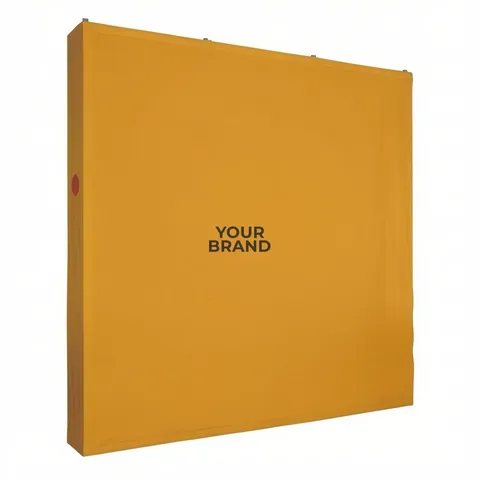 8' Straight Splash Floor Display Wrap Kit (Block-Out Fabric)