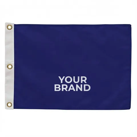 Golf Flag with Canvas Heading Single-Sided