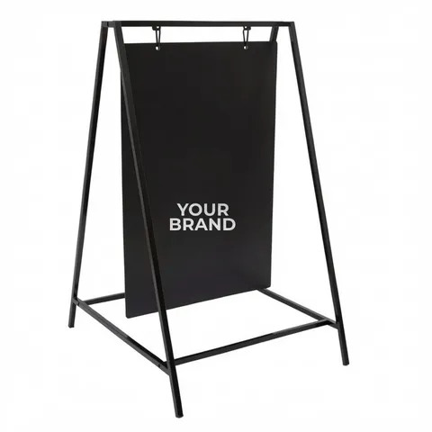 Chalkboard Swing A-frame Imprinted Kit (Double-Sided)