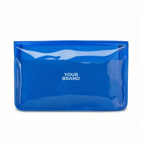 "Orion" Sanitizer & Wipes On-the-Go Kit in Colorful Vinyl Pouch