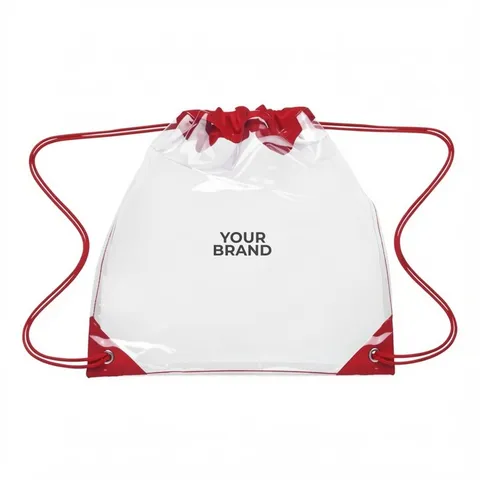 America250™ Touchdown Clear EVA Drawstring Backpack