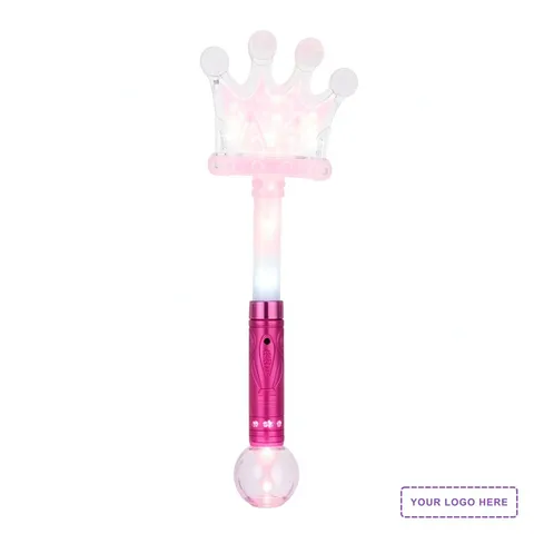 17.2" Light Up Toy Crown Wand