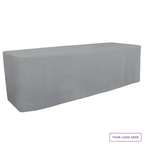 8' Fitted Table Throw (Full-Color Front Only)