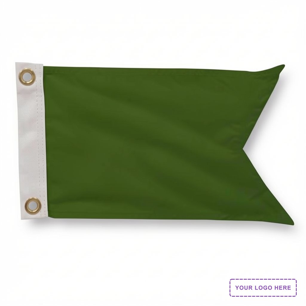 8" x 12" Polyester Guidon Flag Single-Sided