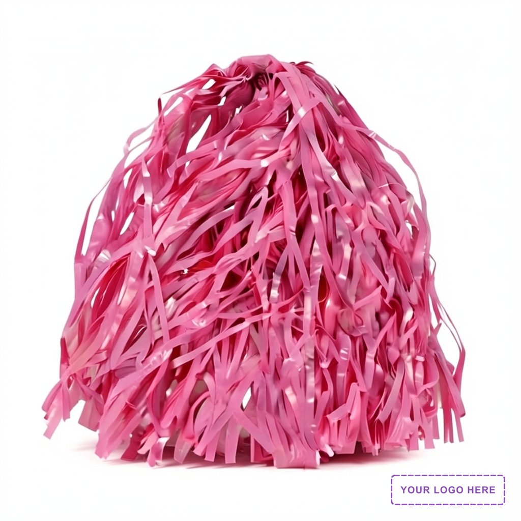 Rooter Pom Wide Plastic Streamers
