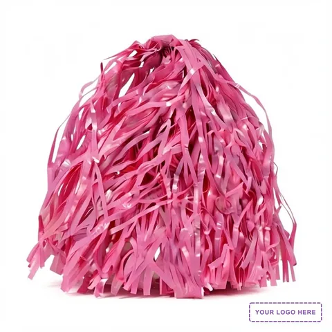 Rooter Pom Wide Plastic Streamers